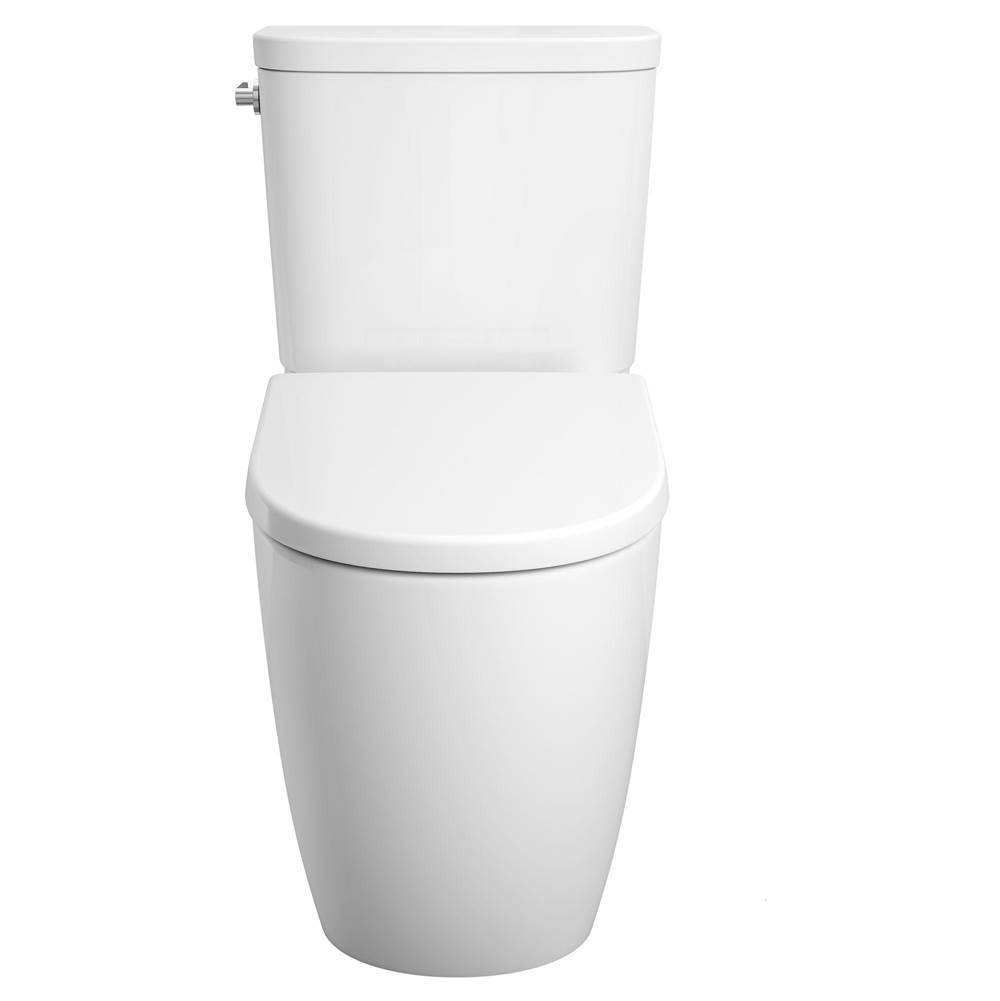 Grohe Two-piece Right height Elongated Toilet with seat, Left-Hand Trip Lever
