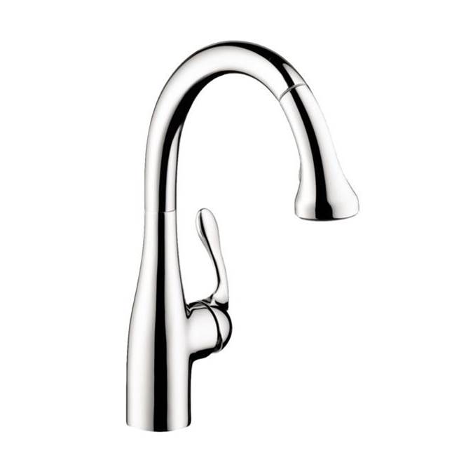 Hansgrohe Allegro E Gourmet HighArc Kitchen Faucet, 2-Spray Pull-Down, 1.75 GPM in Chrome