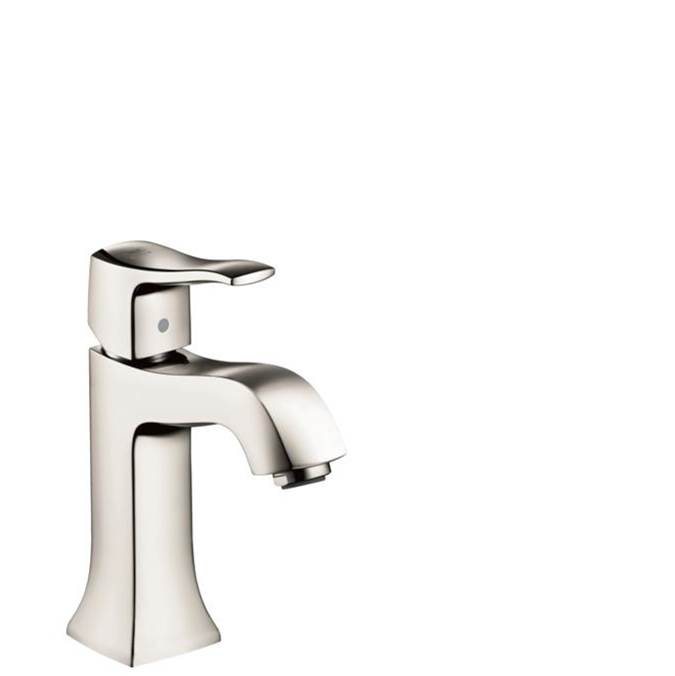 Hansgrohe Metris C Single-Hole Faucet 100 with Pop-Up Drain, 1.2 GPM in Polished Nickel