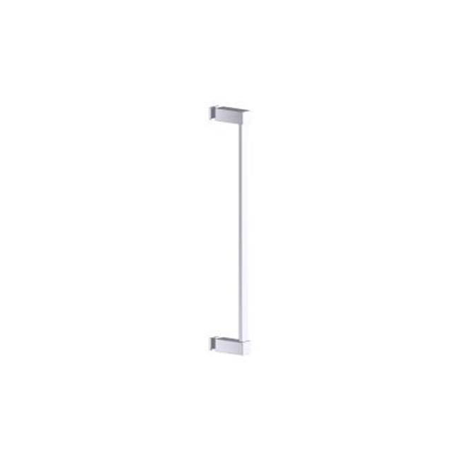 Kartners LISBON - 18-inch Single Shower Door Handle-Glossy White