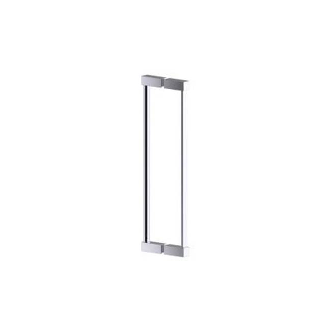 Kartners LISBON - 24-inch Double Shower Door Handle-Matte White