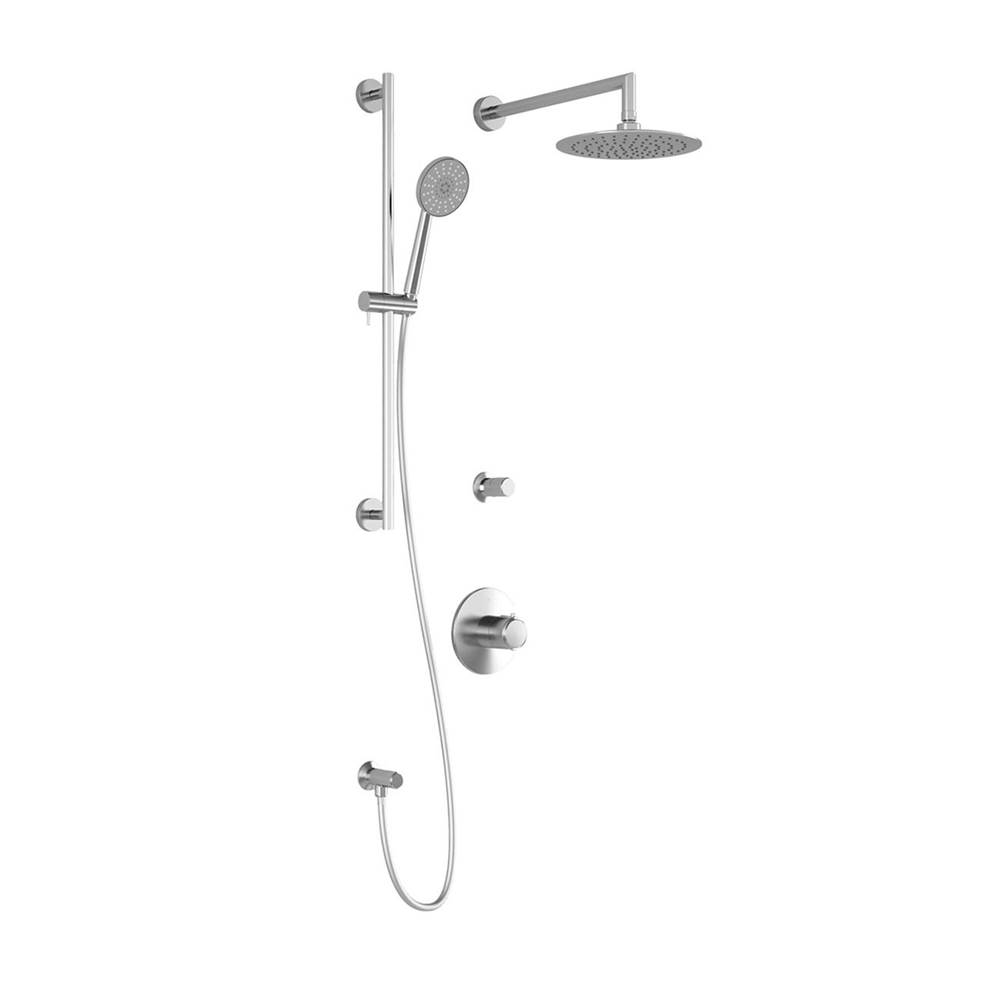 Kalia CITE™ T2 : Thermostatic Shower System with Wallarm Chrome