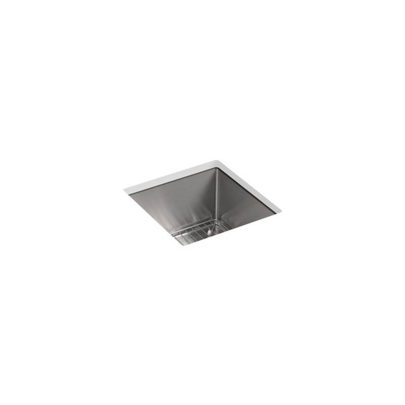 Kohler Strive® 15'' x 15'' x 9-5/16'' Undermount bar sink with rack