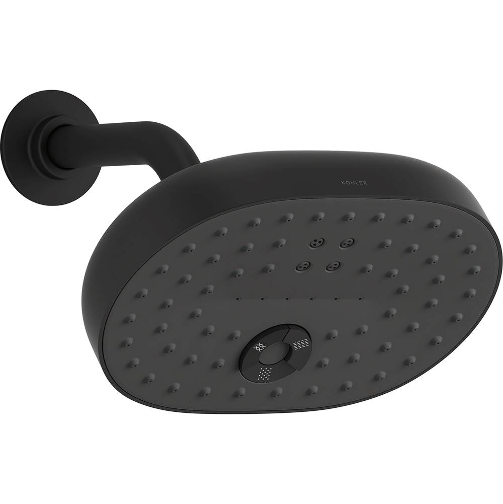Kohler Statement Oval Multifunction 1.75 Gpm Showerhead With Katalyst Air-Induction Technology
