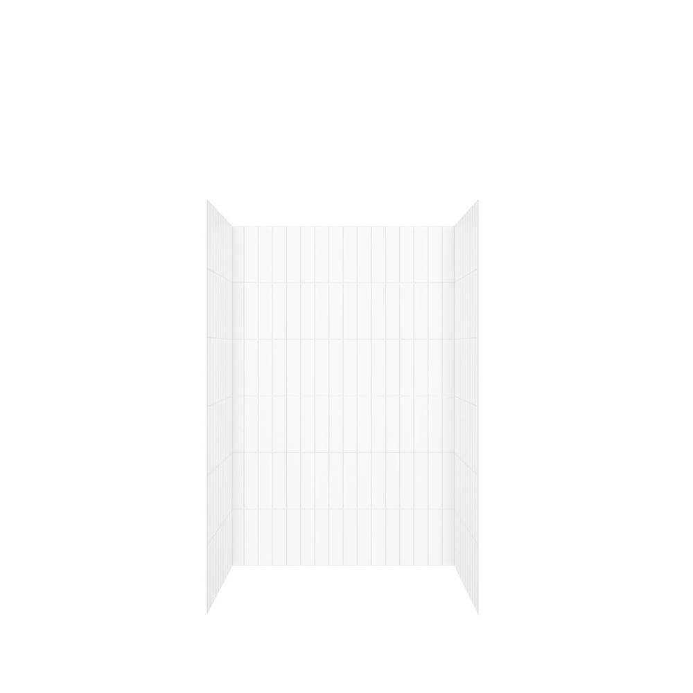 Maax Versaline 48 in. Alcove Wall Kit - Vertical in White