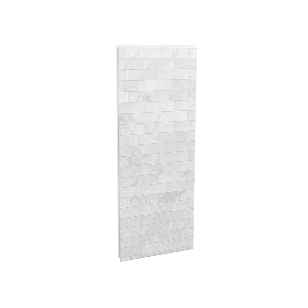 Maax Utile 32 in. Composite Direct-to-Stud Side Wall in Marble Carrara