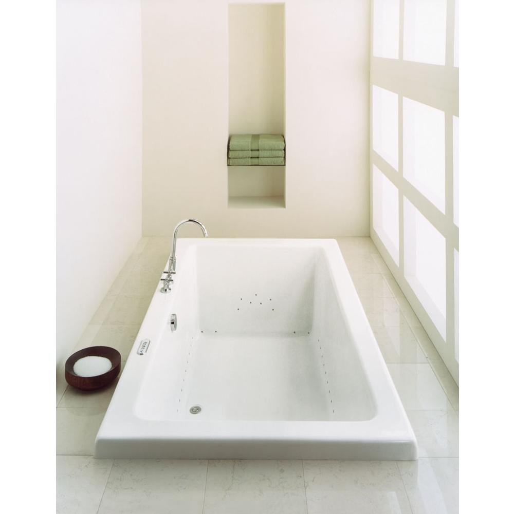 Neptune ZEN bathtub 42x72 with 4'' lip, Whirlpool/Mass-Air, White