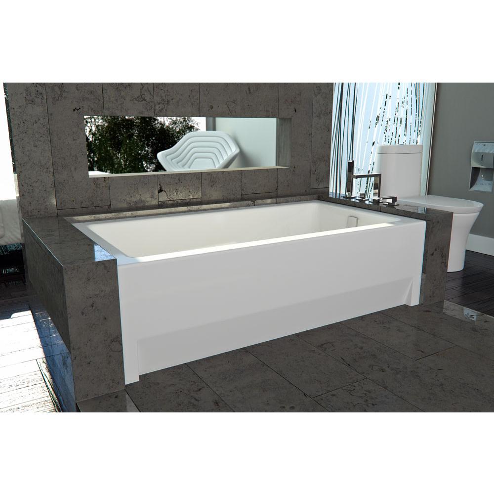 Neptune ZORA bathtub 36x66 with Tiling Flange, Left drain, Whirlpool, White