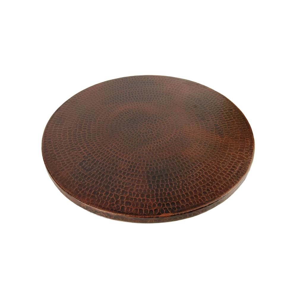 Premier Copper Products 18'' Hand Hammered Copper Lazy Susan