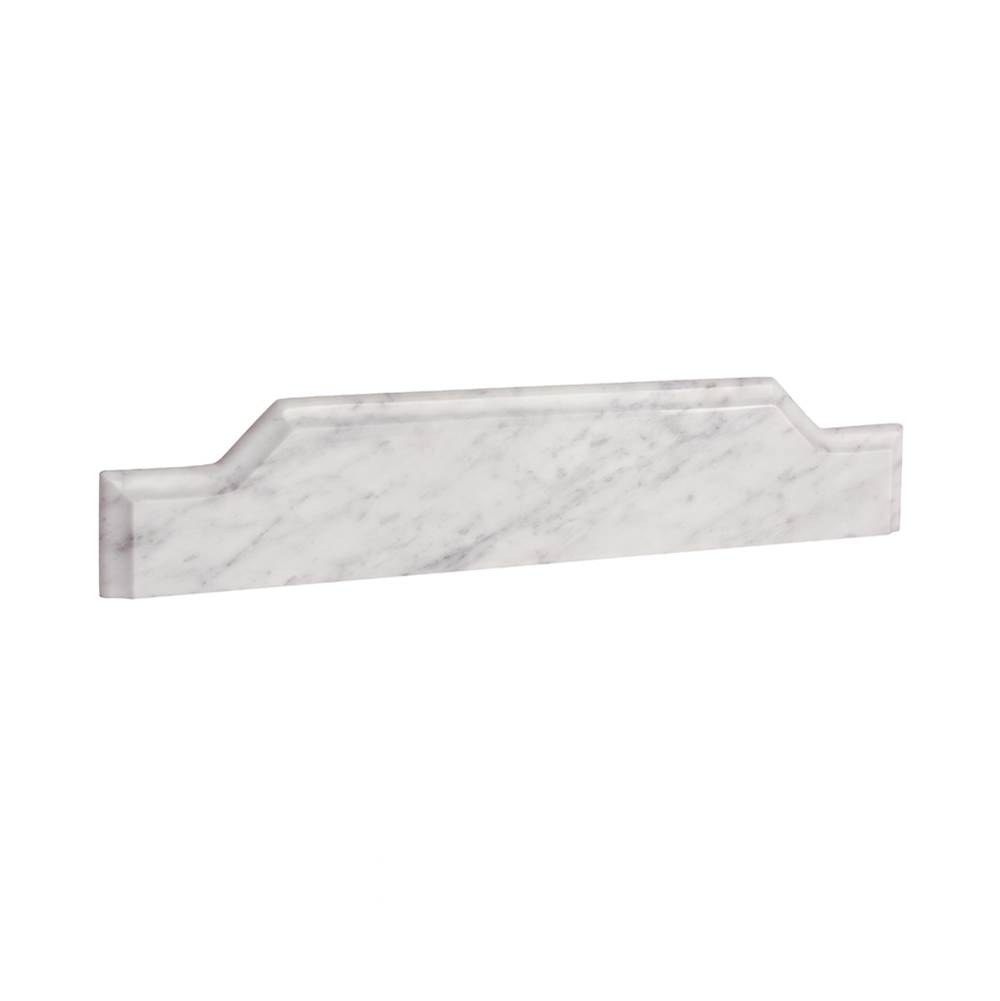 Ronbow 31'' Torino Marble Backsplash in Carrara White