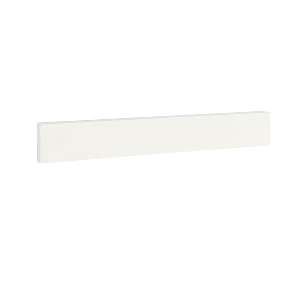 Ronbow 21'' x 3'' TechStone™  Sidesplash in Solid White - Will only ship with vanity top.