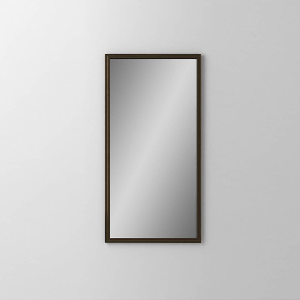 Robern Main Line Mirror, 16'' x 30'' x 1-5/8'', Rosemont Frame, Brushed Bronze