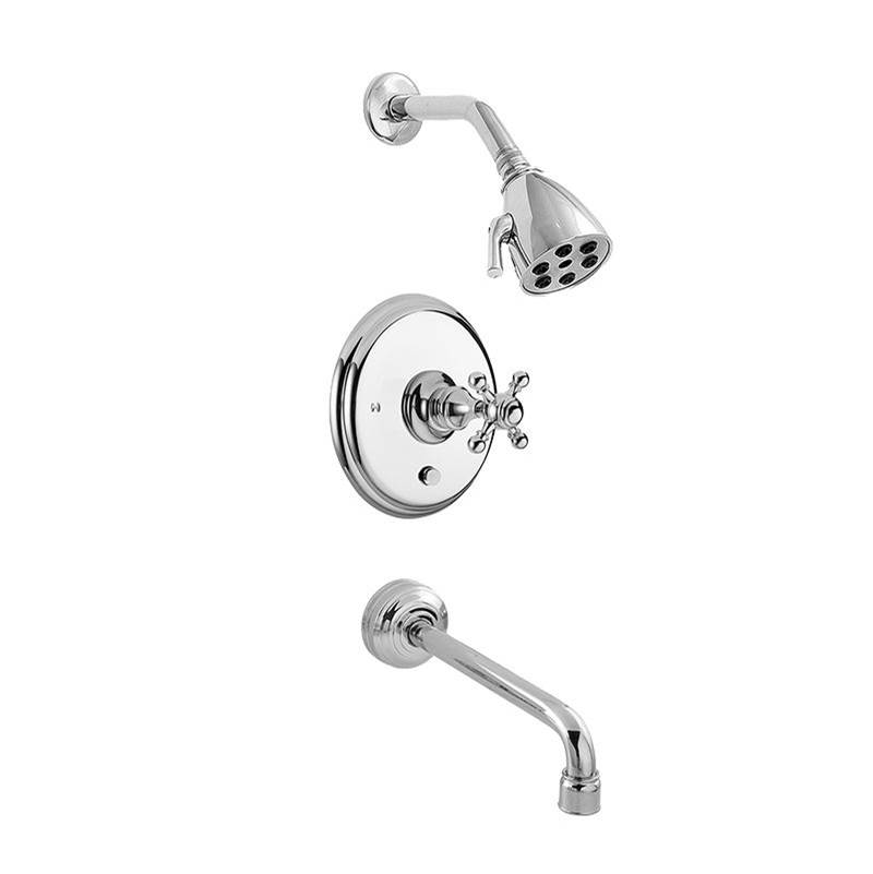 Sigma Pressure Balanced Deluxe Tub & Shower Set Trim (Includes Haf And Wall Tub Spout) Tremont X Coco Bronze .63