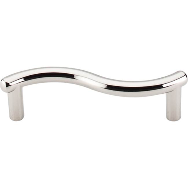 Top Knobs Spiral Pull 3 Inch (c-c) Polished Nickel
