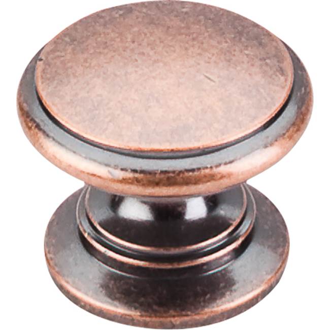 Top Knobs Ray Knob 1 1/4 Inch Antique Copper