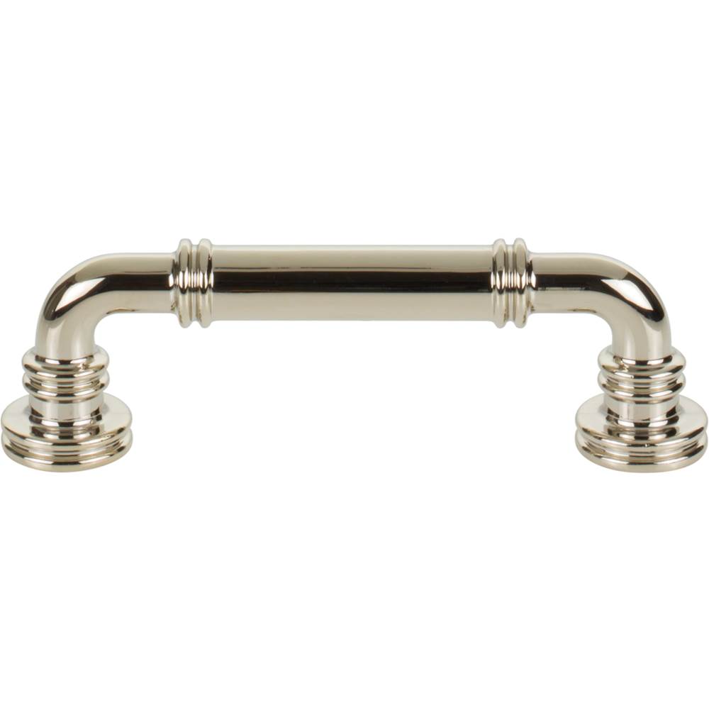 Top Knobs Cranford Pull 3 3/4 Inch (c-c) Polished Nickel