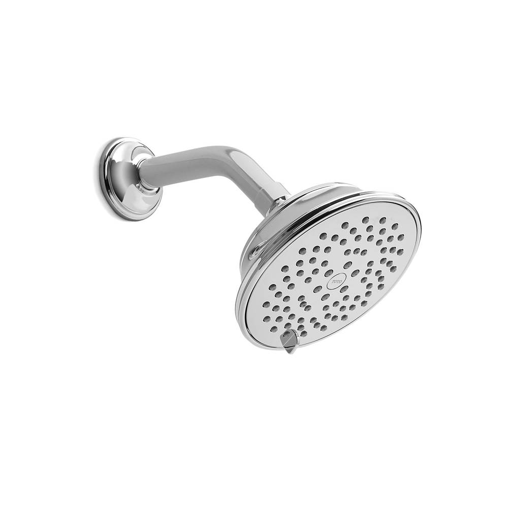 TOTO Toto® Traditional Collection Series A Five Spray Modes 2.5 Gpm 5.5 Inch Showerhead, Polished Chrome