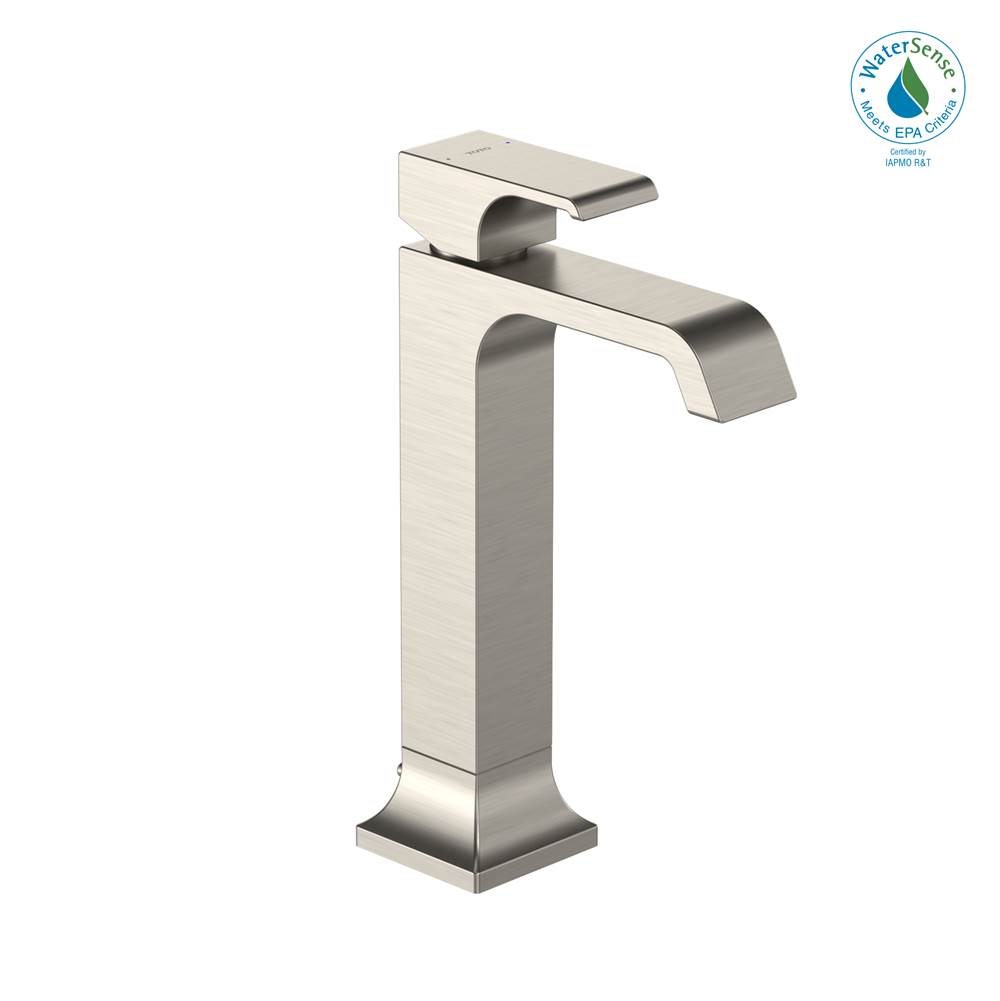 TOTO Toto® Gc 1.2 Gpm Single Handle Vessel Bathroom Sink Faucet With Comfort Glide Technology, Brushed Nickel