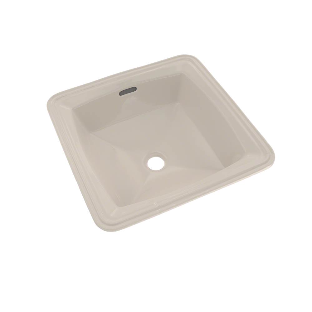 TOTO Toto® Connelly™ Square Undermount Bathroom Sink With Cefiontect, Sedona Beige