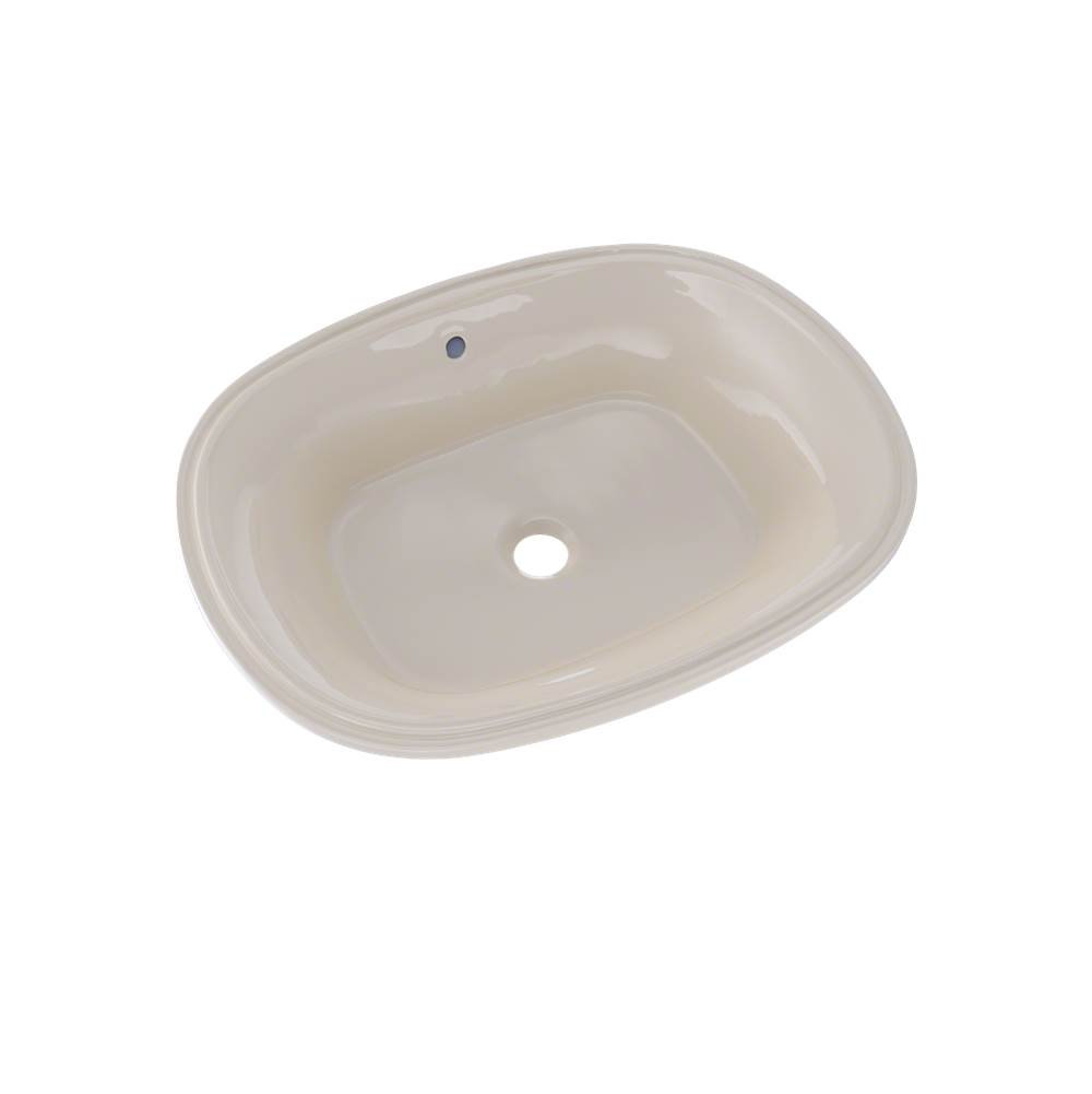 TOTO Toto® Maris™ 20-5/16'' X 15-9/16'' Oval Undermount Bathroom Sink With Cefiontect, Sedona Beige