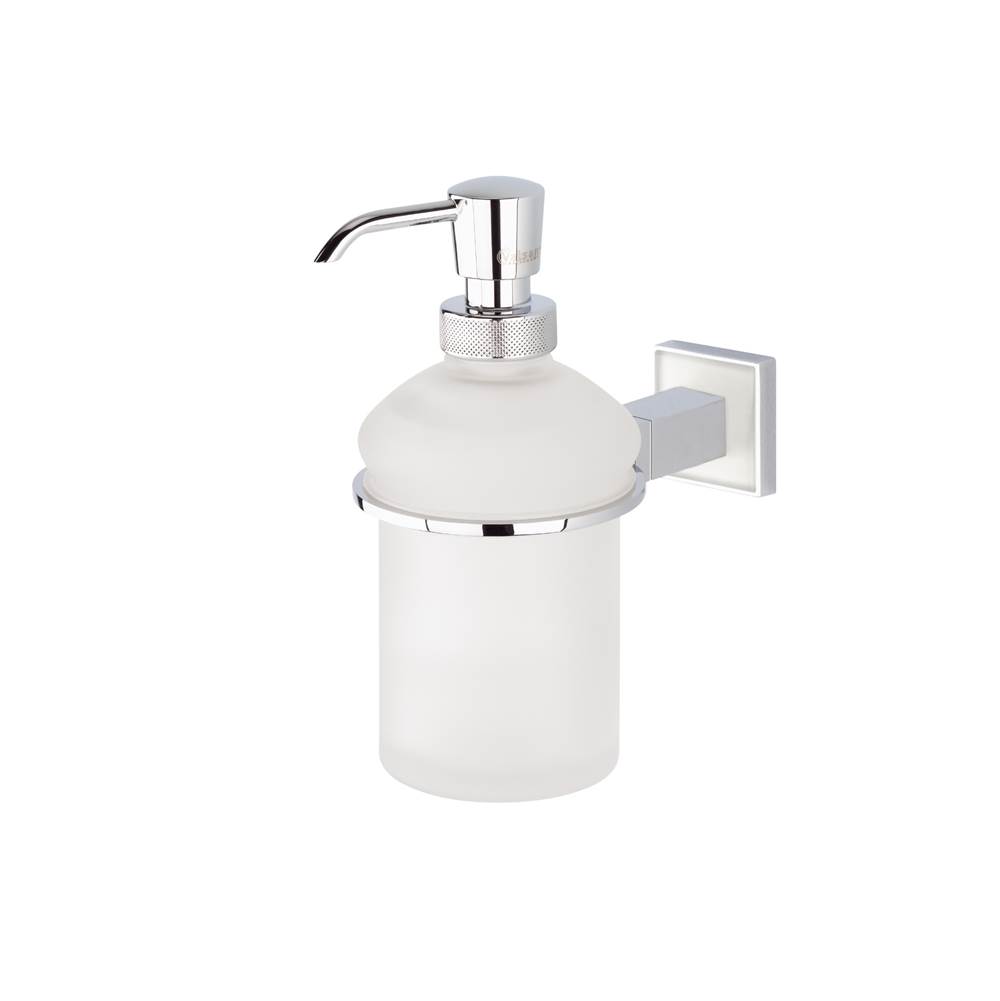 Valsan Cubis-Plus Polished Nickel Liquid Soap Dispenser