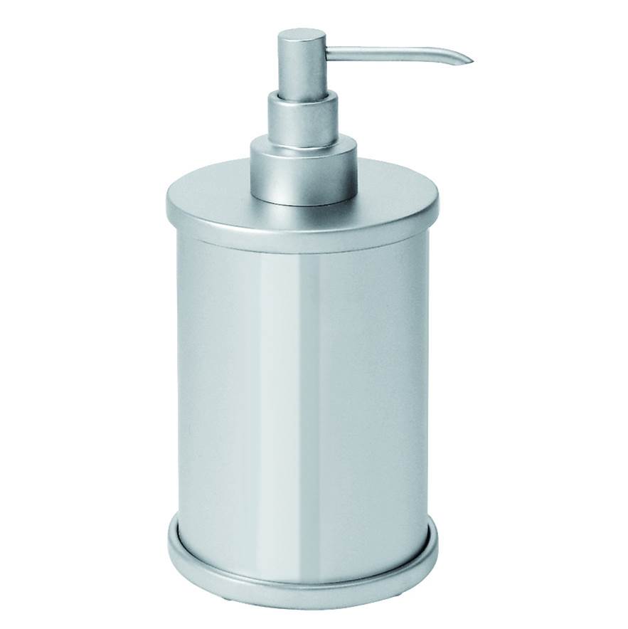 Valsan Scirocco Satin Nickel Liquid Soap Dispenser