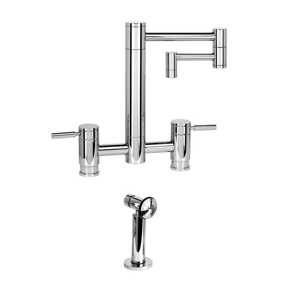 Waterstone Waterstone Hunley Bridge Faucet - 12'' Articulated Spout